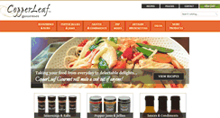 Desktop Screenshot of copperleafgourmet.com